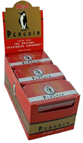 Penguin REDS Caffeinated Cinnamon Mints 12 tins