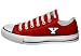 Converse Chuck Taylor All Star Lo Top Red Youngstown State University Logo White Canvas