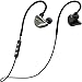 Wireless Bluetooth Headphones,In-Ear Earbuds Sports headsets with Mic,CVC 6.0 Noise Cancelling Stereo Audio&Sweat-proof Lightweight Earphones for Running Exercise Gym Earpieces-Pearl Gray