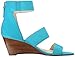 Nine West Women's Risktaker Nubuck Wedge Sandal
