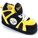 Comfy Feet NFL Sneaker Boot Slippers - Pittsburgh Steelers Size - X Large (Mens 10 - 11.5/Womens 11 - 12.5)