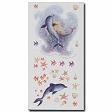 Mermaid and Friends Peel and Stick Wall Accents