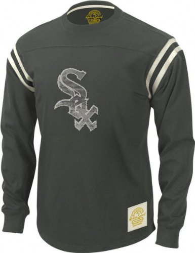 Chicago White Sox Long Sleeve Applique Jersey Shirt