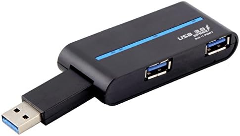 RICHY GLORY- 1pc Hot USB 3.0 4 Port High Speed Powered Hub For iMac