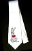 Party Decoration Necktie with boxing, eye, gloves, black, injured, rabbit
