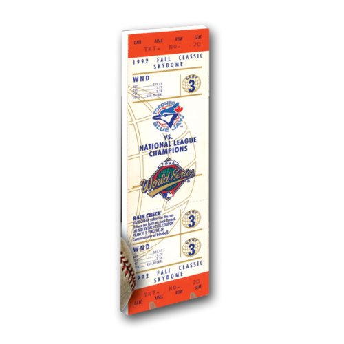 MLB Toronto Blue Jays 1993 World Series Mini-Mega Ticket