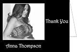41fUH8n0zoL. SL160  Beauty in Black Thank You Card   Set of 20