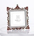 3X3 VICTORIAN RUBY CAST FRAME - 3X3 VICTORIAN RUBY CAST PHOTO FRAME - frame
