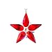 Swarovski Crystal Figurine #905210, Poinsettia Small Ornament