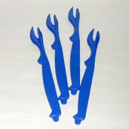 Sea-Sheller for Crab, Lobster, Shrimp - 4 pack (Blue) Color: Blue Model: (Home & Kitchen)