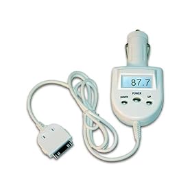 Click here to buy FM Transmitter and Car Charger with LCD Screen - for Apple iPod Iphone Itouch Nano - High... by Pro Power.
