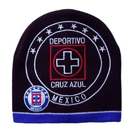 Cruz Azul Beanie Mexico Soccer - Cuffless