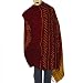 Warm Shawl Tie Dye Print Wool Accessory 80 x 35 inches