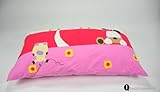 Happy Rini Patch Work Kids Pillow 1 Piece Double Size(white,red,pink) Happy Rini Patch Work Kids Pillow 1 Piece Double Size(white,red,pink)