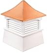 35" Handcrafted "Coventry" Copper Roof Vinyl Cupola