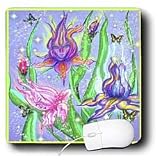 Cindy Thorrington Haggerty Mythical Magical - Spirits of the Iris - Mouse Pads