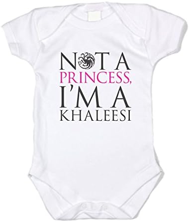 Baffle "Not A Princess, I'm A Khaleesi" GOT Baby Girl Clothes (24 mo)