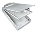 Saunders Recycled Aluminum Cruiser-Mate&trade; Storage Clipboard with Dual Tray Storage and Antimicrobial Product Protection, 21017, Letter Size (8.5 inch x 12 inch)