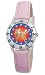 Disney Kids' The Princess and The Frog Time Teacher Pink Leather Watch #D872S401