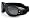 Bobster Cruiser Goggles,Black Frame/Smoked Reflective Lens,one size