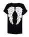 Leadingstar Women's Casual Round Collar Print Short Sleeve T-Shirt Blouse Tops