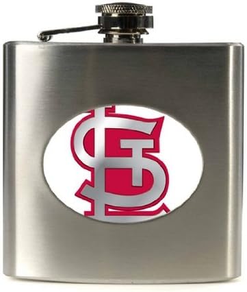 Pocket Size St.Louis Cardinals Logo Portable Hip Flask for Men