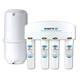 Watts WQT4RO11-50PT Quick Twist Reverse Osmosis System with Cartridge and 4 Gallon RO Pro Plastic Tank