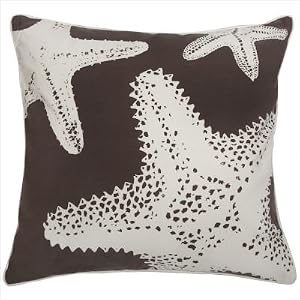 Outdoor Starfish Pillow in Java by 