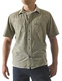 KAVU Mens Hit The Dirt Shirt Short Sleeve Button-Up Shirt