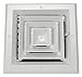 Diffuser, 4-Way, Duct Size 6 In. x 6 In.
