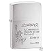 Zippo "Statue of Liberty-Centennial" Chrome Lighter, 5811