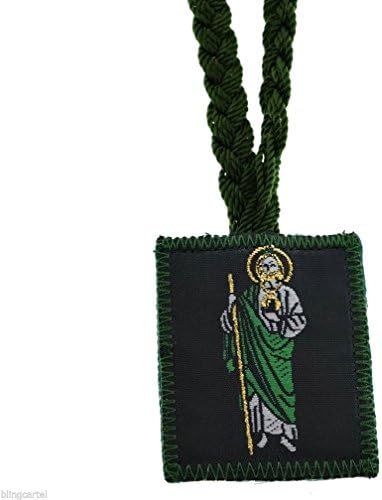 Uer Fashion San Judas St Saint Jude Virgin Mary Virgen Scapular Juditas Escapulario Necklace