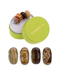 Authentic Chamilia - Earth Harvest 4 bead set OG-4 Retired