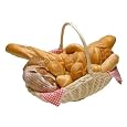 Basket of Bread - 24"W x 18"H - Peel and Stick Wall Decal by Wallmonkeys On Sale