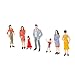20pcs Painted Model Train Passenger People Figures Scale 1:25