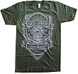 CIRCA SURVIVE - Always Watching Pyramid - Olive Green T-shirt