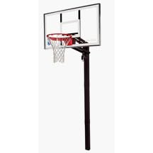 Spalding 88830G In Ground Basketball Hoop with 60 Inch Glass Backboard by 