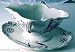 Kitchen & Housewares : Chinoiserie Henry Burgess Miako Gravy Boat and Underplate