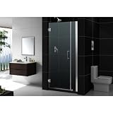 DreamLine UNIDOOR Frameless 31-32 inch Adjustable Shower DoorBrushed Nickel
