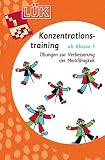L�K Konzentrationstraining: L�K, �bungshefte, Konzentrationstraining: �bungen zur Verbesserung der Merkf�higkeit ab Klasse 1: HEFT 1 title=