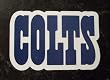 Indianapolis Colts Team Name NFL Car Magnet