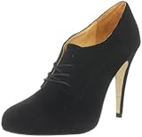 Buffalo London 111-9177 KID SUEDE 134413, Damen Fashion Halbstiefel & Stiefeletten, Schwarz (BLACK 01), EU 39