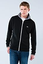 Long Sleeve Fleece Sweatshirt With Contrasted Zipper