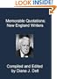 Memorable Quotations: New England Writers