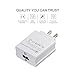Quick Charge 3.0 USB Charger, POWERocker 18W USB Wall Charger QC3.0 for Galaxy S7/S6 Edge, Note 5/4, Nexus 6, Xperia Z4, HTC One M9, LG V10 and More (With 3.3FT USB Cable)