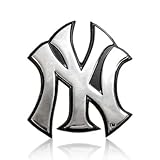 MLB New York Yankees Chrome Car Emblem