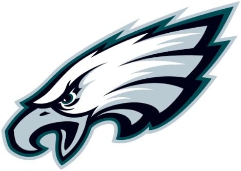 Philadelphia Eagles NFL wall decals stickers - 3 stickers (7")