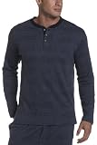 Nautica Men's Glen Plaid Yarn Dyed Knit Long Sleeve Henley Nautica Men's Glen Plaid Yarn Dyed Knit Long Sleeve Henley