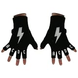 AC/DC - Lightning Logo Fingerless Gloves
