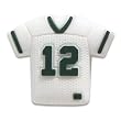 CAPerz - Football Jersey No. 12 - White/Green